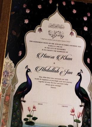 Customized Wedding Card