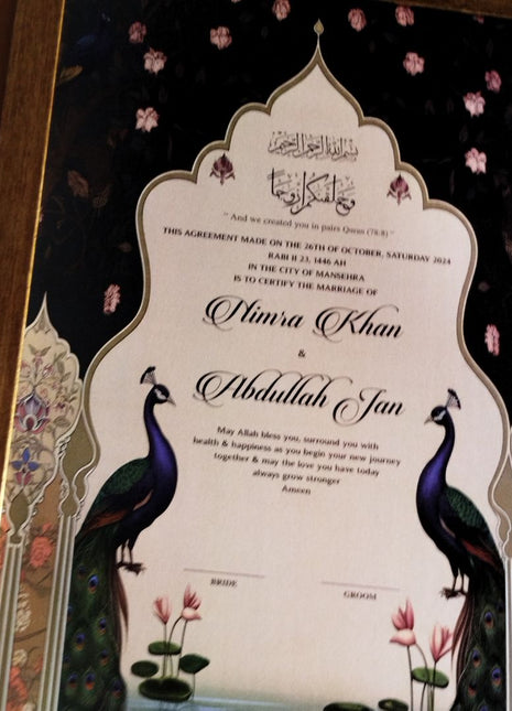 Customized Wedding Card