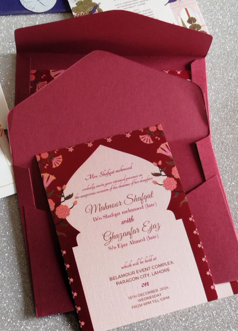 Customized Wedding Card