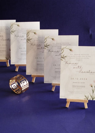 Customized Wedding Card