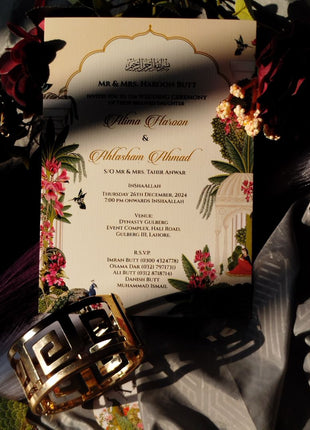 Customized Wedding Card