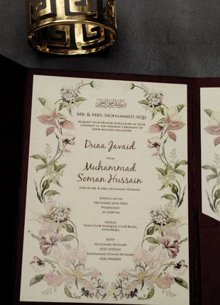 Customized Wedding Card