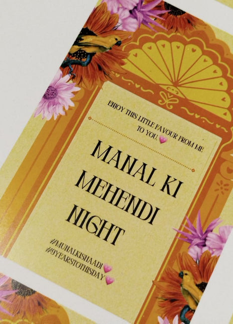 Customized Wedding Card