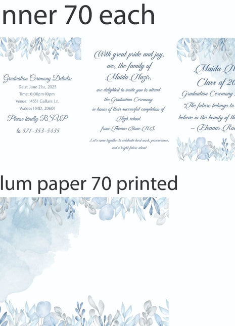 Customized Wedding Card