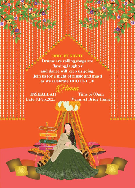 Customized Wedding Cards