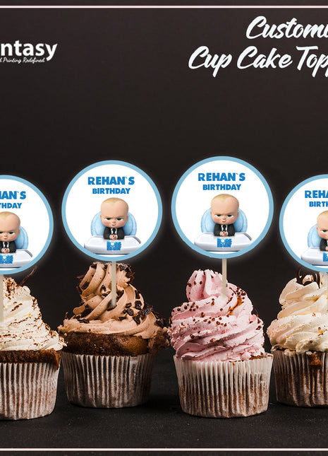 Cup Cake topper With Stick