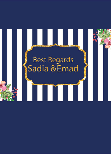 Customized Wedding Money Envelope