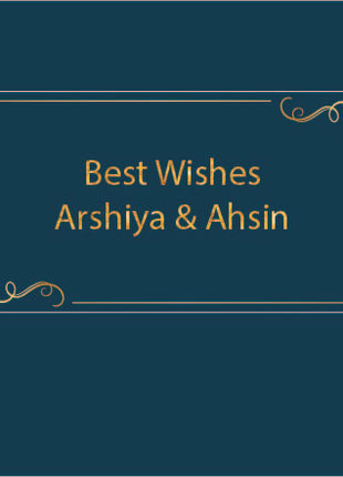 Customized Wedding Money Envelope