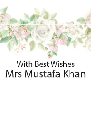 Customized Wedding Money Envelope