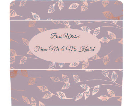 Customized Wedding Money Envelope