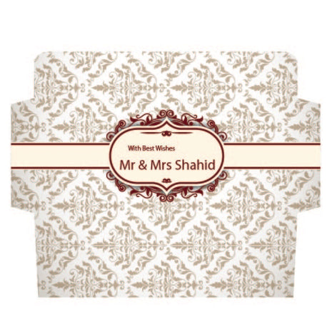 Customized Wedding Money Envelope