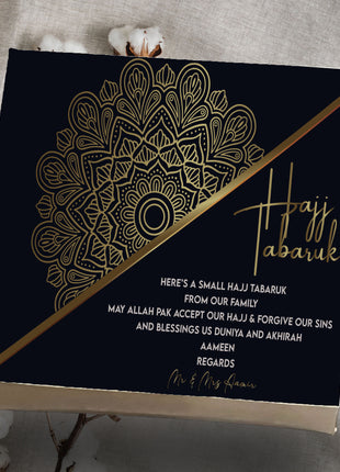 Hajj and Umrah Rectangular Card boxes