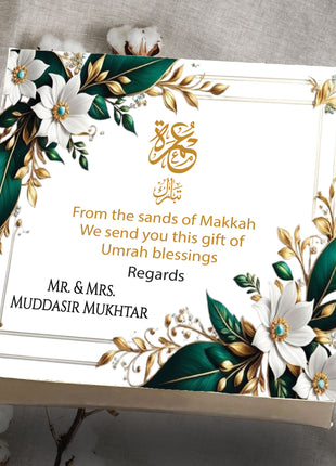 Hajj and Umrah Rectangular Card boxes