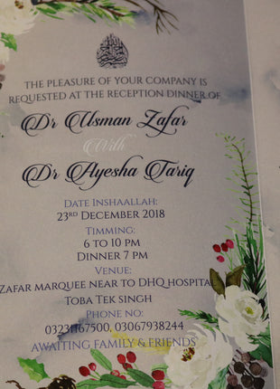 Customized Wedding Cards