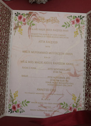 Customized Wedding Cards