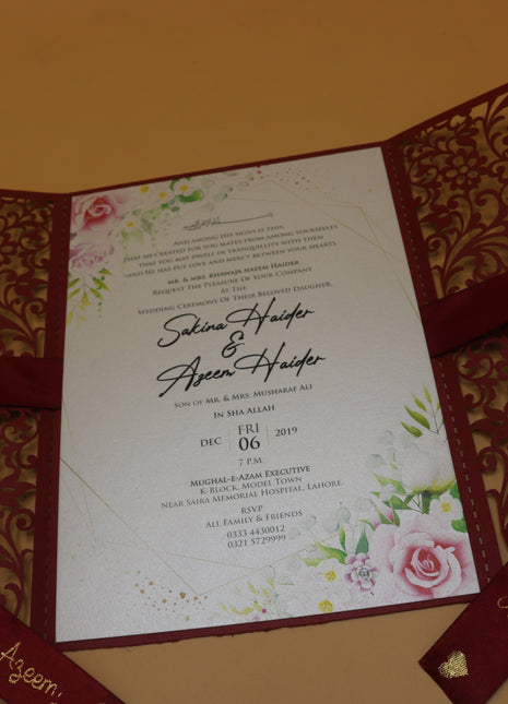 Customized Wedding Cards