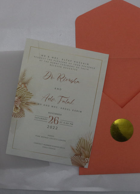 Customized Wedding Cards