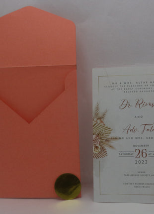 Customized Wedding Cards