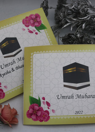 Hajj and Umrah Rectangular Card boxes