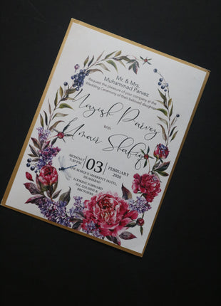 Customized Wedding Card