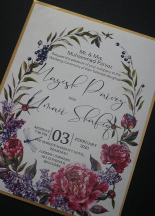 Customized Wedding Card