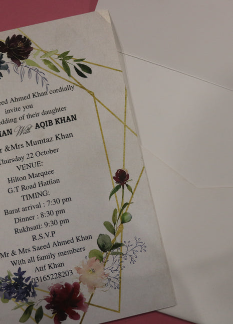 Customized Wedding Cards