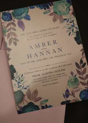 Customized Wedding Card