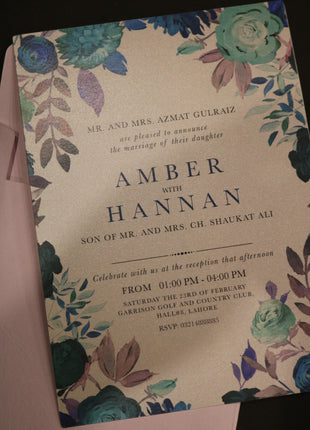 Customized Wedding Card