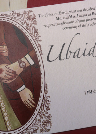 Customized Wedding Cards