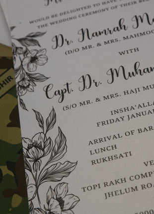 Customized Wedding Cards