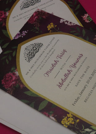 Customized Wedding Cards