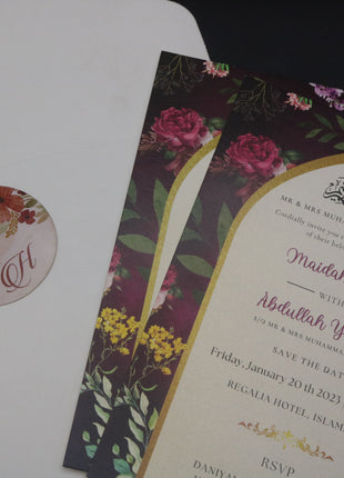 Customized Wedding Cards