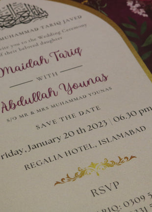 Customized Wedding Cards