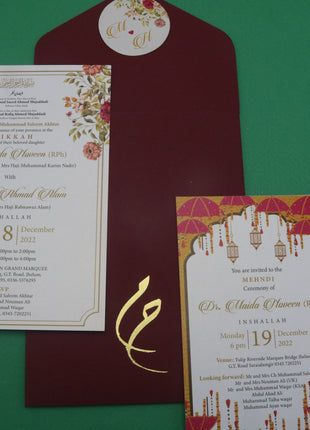 Customized Wedding Cards