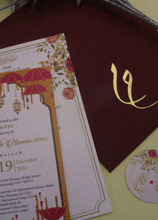 Customized Wedding Cards