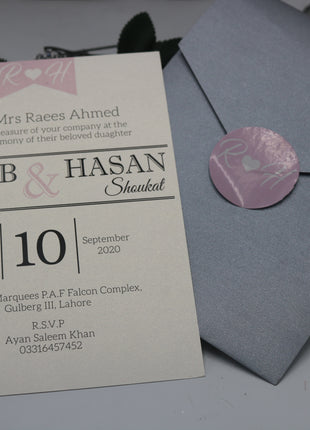 Customized Wedding Card