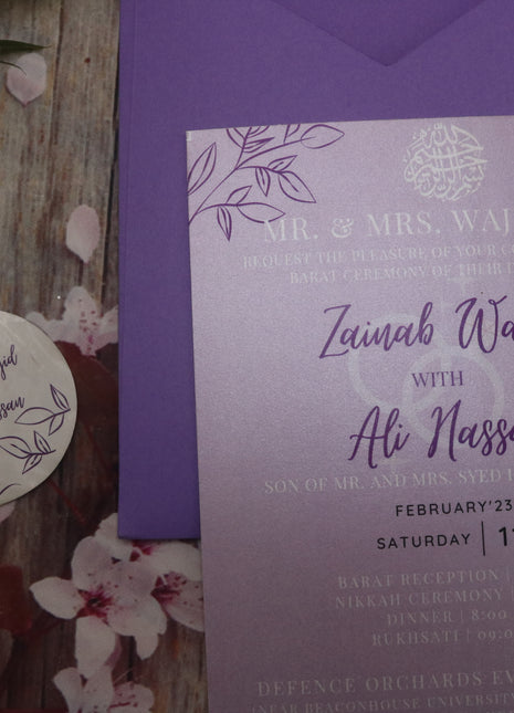 Customized Wedding Cards