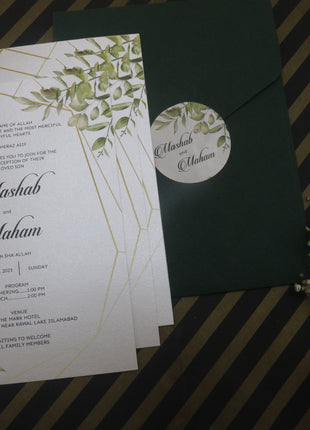 Customized Wedding Cards