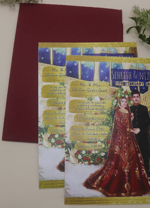 Customized Wedding Card