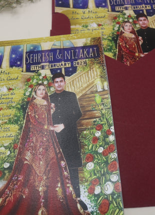 Customized Wedding Card