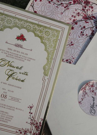 Customized Wedding Cards