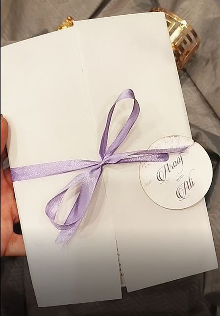 Customized Wedding Card