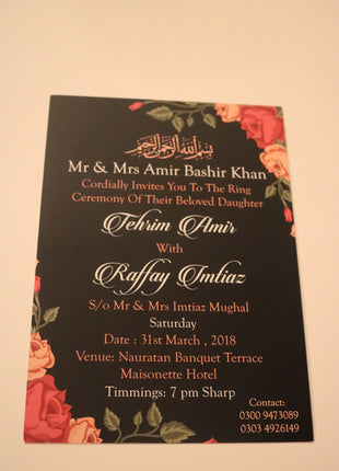 Customized Wedding Cards