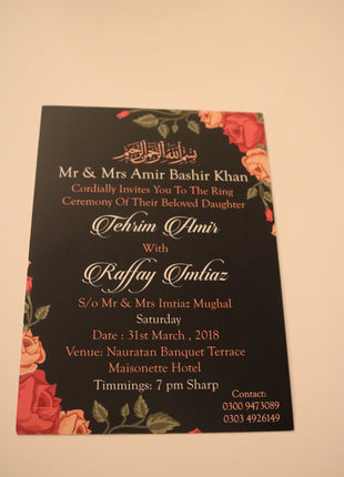 Customized Wedding Cards