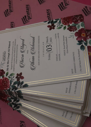 Customized Wedding Card