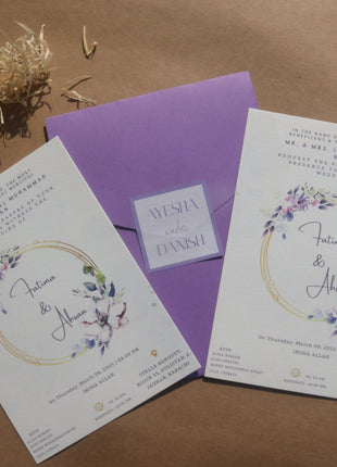 Customized Wedding Card