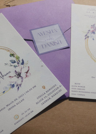 Customized Wedding Card