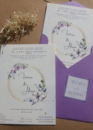 Customized Wedding Card