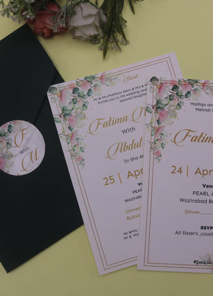Customized Wedding Cards