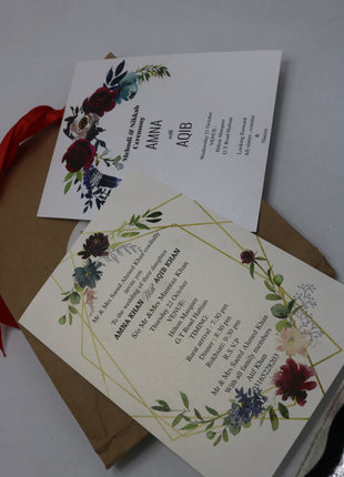 Customized Wedding Card